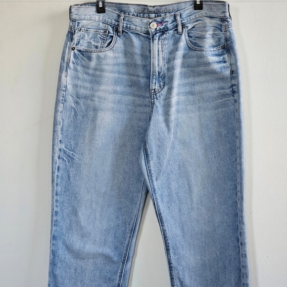 📌100 AMERICAN EAGLE 90S BOYFRIEND JEANS WOMEN'S PLUS SIZE 14 - Picture 4 of 10